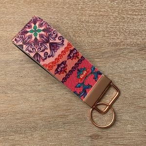 Desigual Up Cycled Belt into a Key Chain